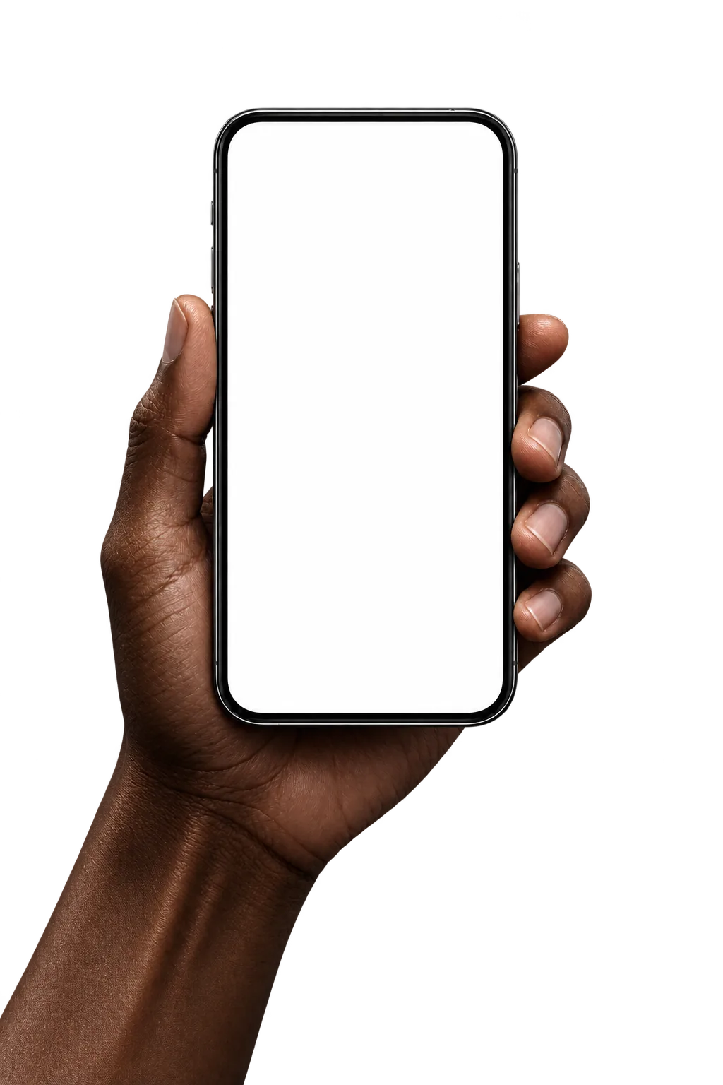 Main tenant un smartphone